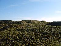 Maiden Castle western side earth works